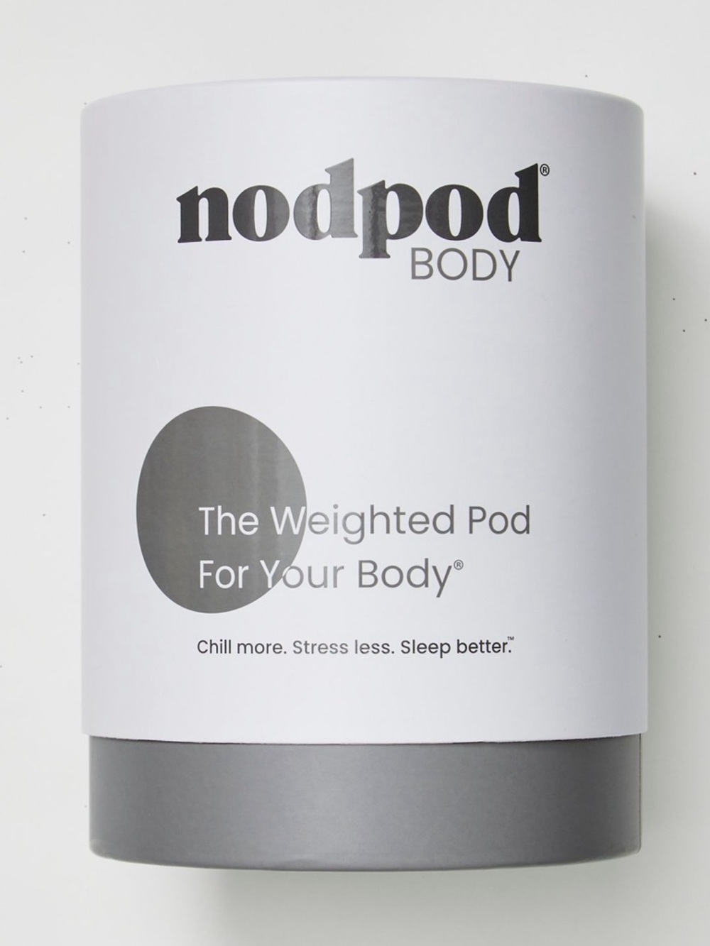 nodpod Weighted Body Blanket Elephant Grey NEW